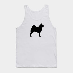 Norwegian Elkhound Silhouette Tank Top